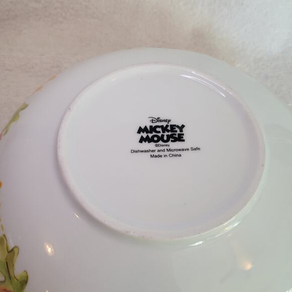 Disney Mickey & Minnie Serving Bowl Autumn Fall Large Salad Pasta Popcorn NEW - Picture 5 of 10